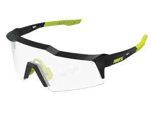 100% Speedcraft SL Performance Sunglasses - Gloss Black-Photochromic Lens