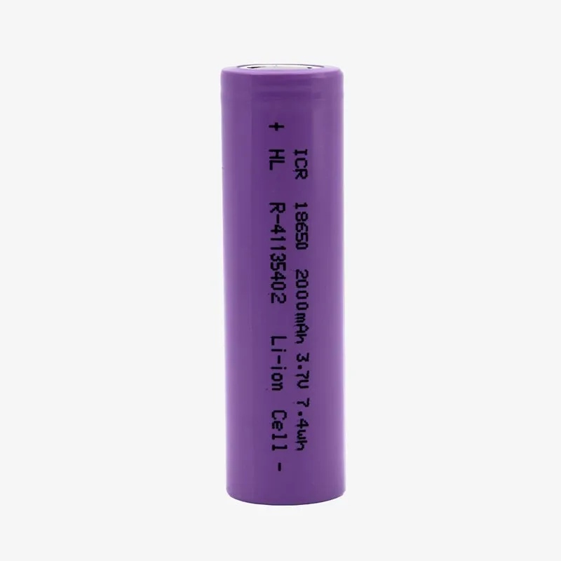 18650 Li-ion Rechargeable Battery (2000 mAh) - Original