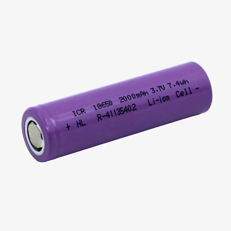 18650 Li-ion Rechargeable Battery (2000 mAh) - Original