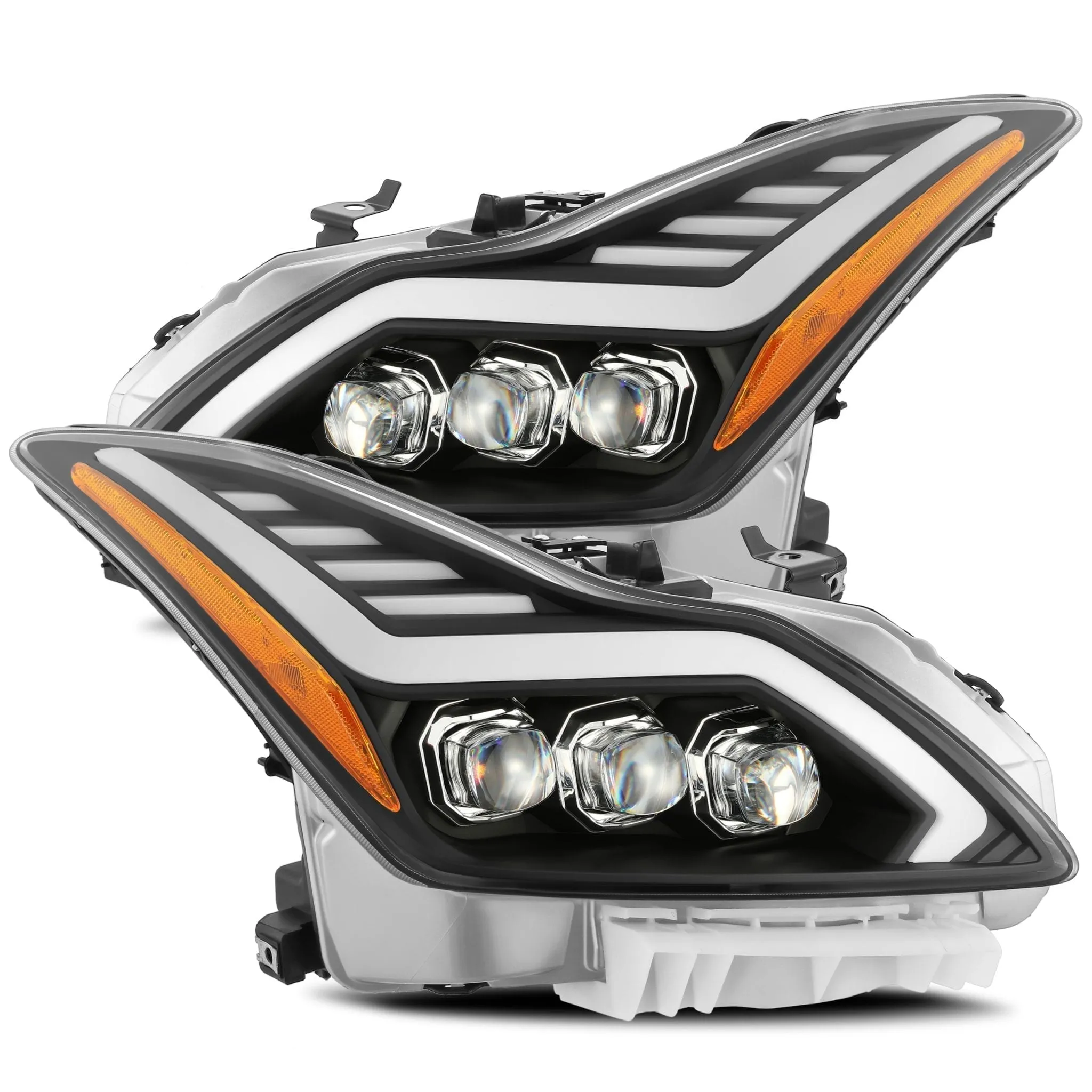 2008-2013 Infiniti G37/2014-2015 Q60 Coupe NOVA-Series LED Projector Headlights Black Alpha-Rex 881983