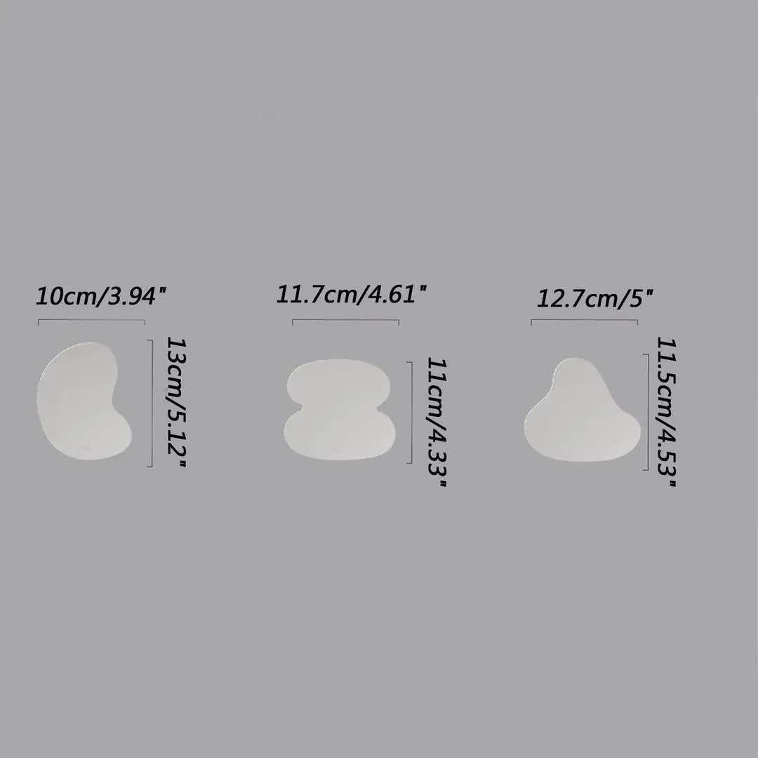 3 Pcs Acrylic Coasters Drink