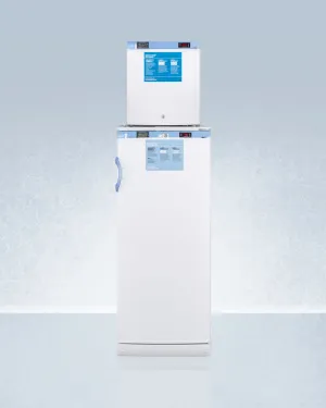 Accucold 24" Wide All-Refrigerator/All-Freezer Combination