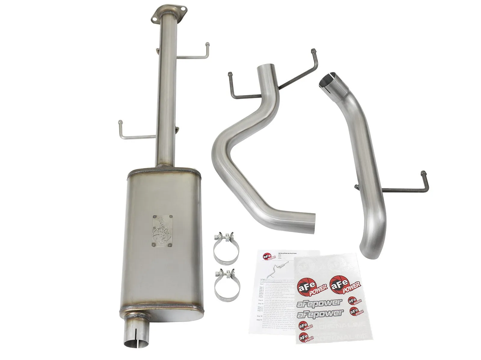 aFe Exhaust Toyota FJ Cruiser (2007-2017) 2.5" Mach Force-Xp Series in 409 Stainless Steel w/ Single Exit