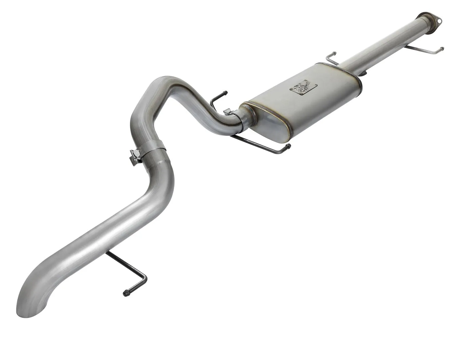 aFe Exhaust Toyota FJ Cruiser (2007-2017) 3" Mach Force-Xp Series in 409 Stainless Steel w/ No Tip