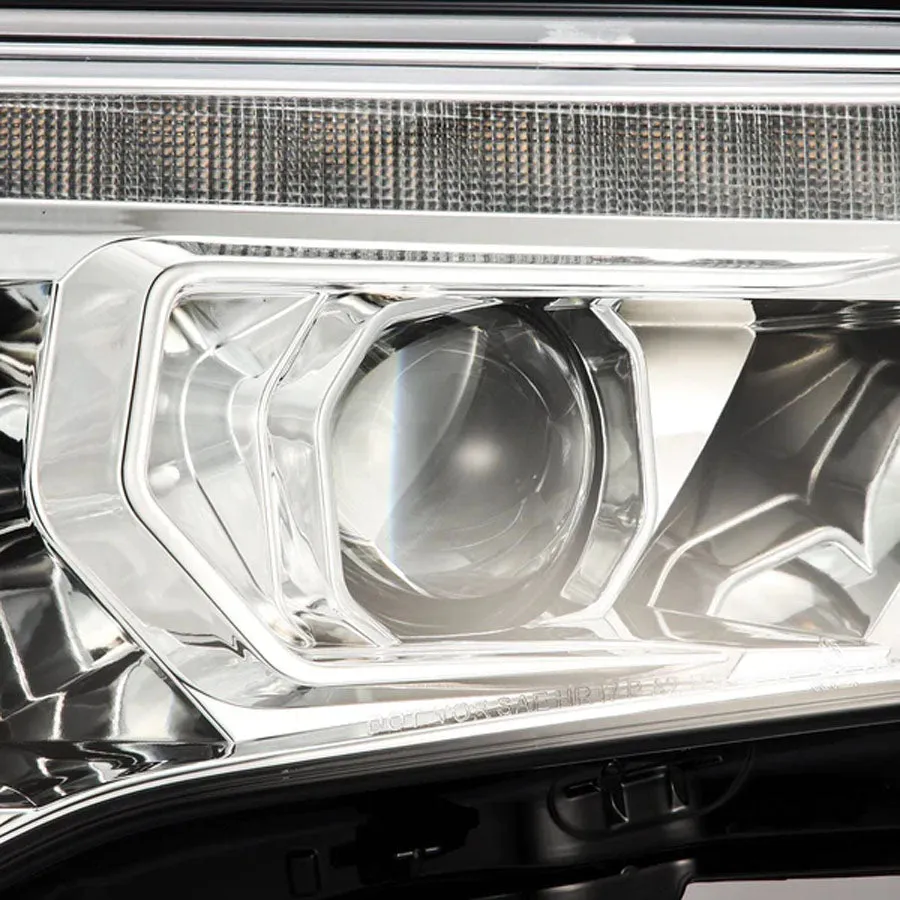 AlphaRex MK II PRO-Series Halogen Projector Headlights Chrome | 2020-2014 Toyota 4Runner
