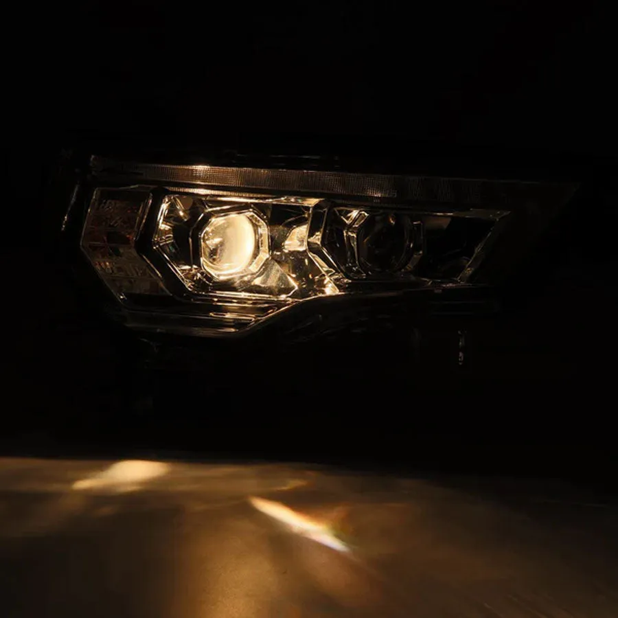 AlphaRex MK II PRO-Series Halogen Projector Headlights Chrome | 2020-2014 Toyota 4Runner
