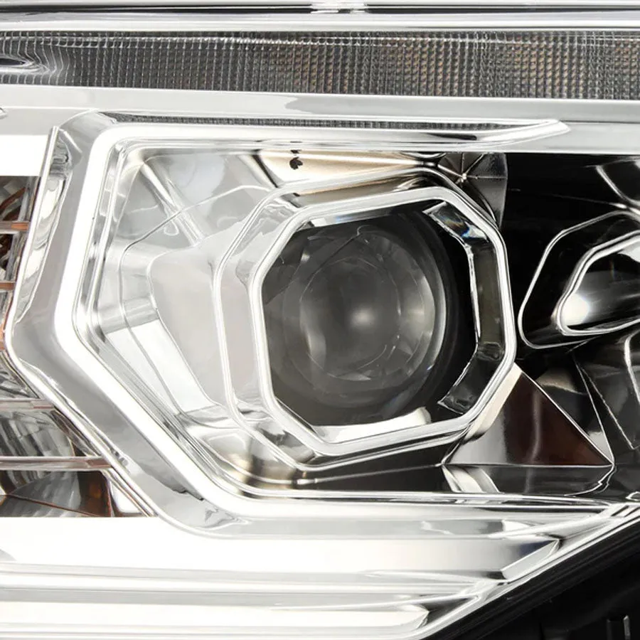 AlphaRex MK II PRO-Series Halogen Projector Headlights Chrome | 2020-2014 Toyota 4Runner