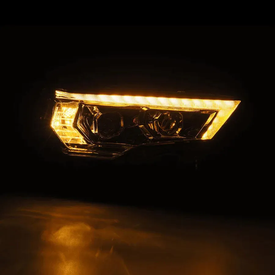 AlphaRex MK II PRO-Series Halogen Projector Headlights Chrome | 2020-2014 Toyota 4Runner