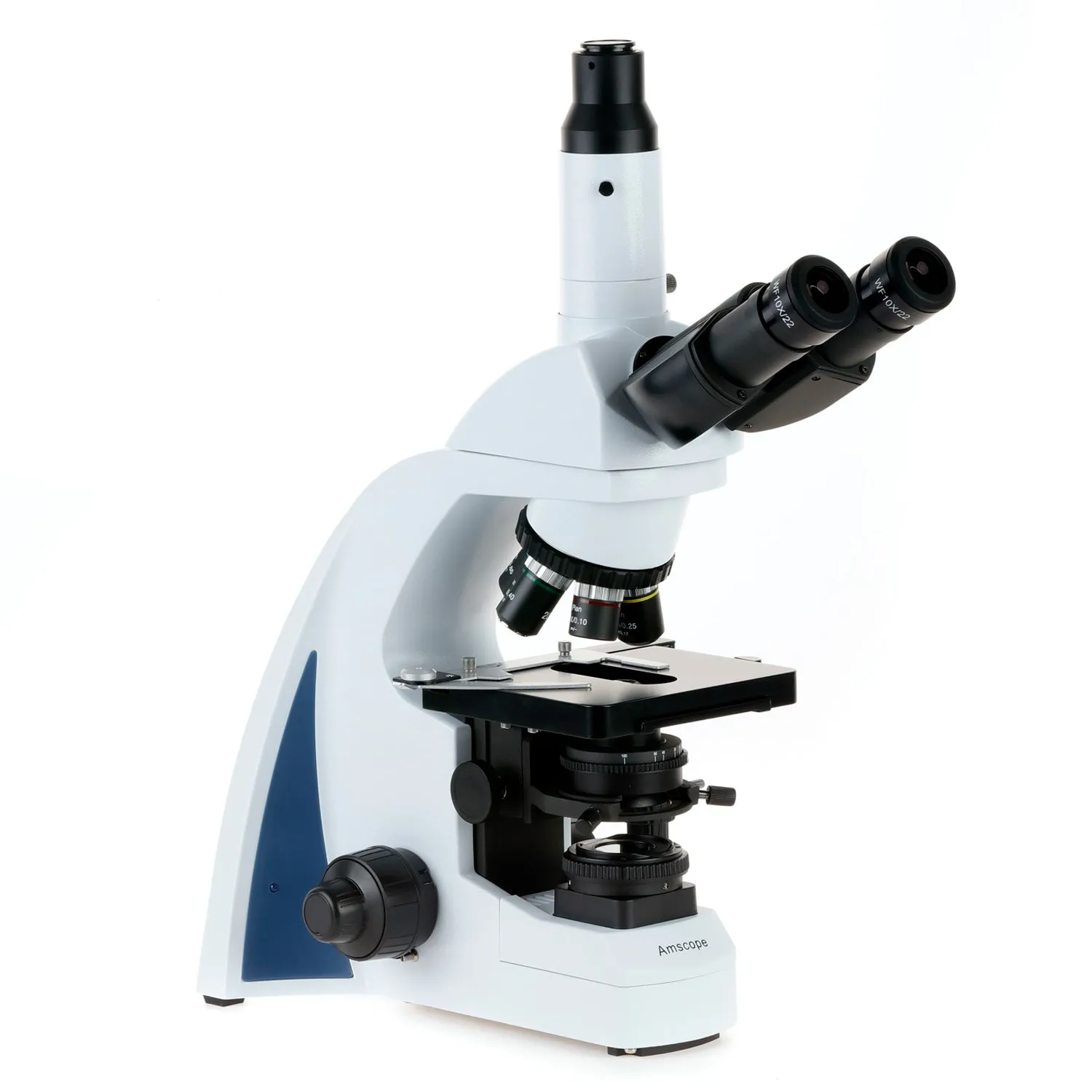 AmScope T670 Series Advanced Trinocular Compound Microscope with 9.7" Touchscreen Imaging System and Koehler LED