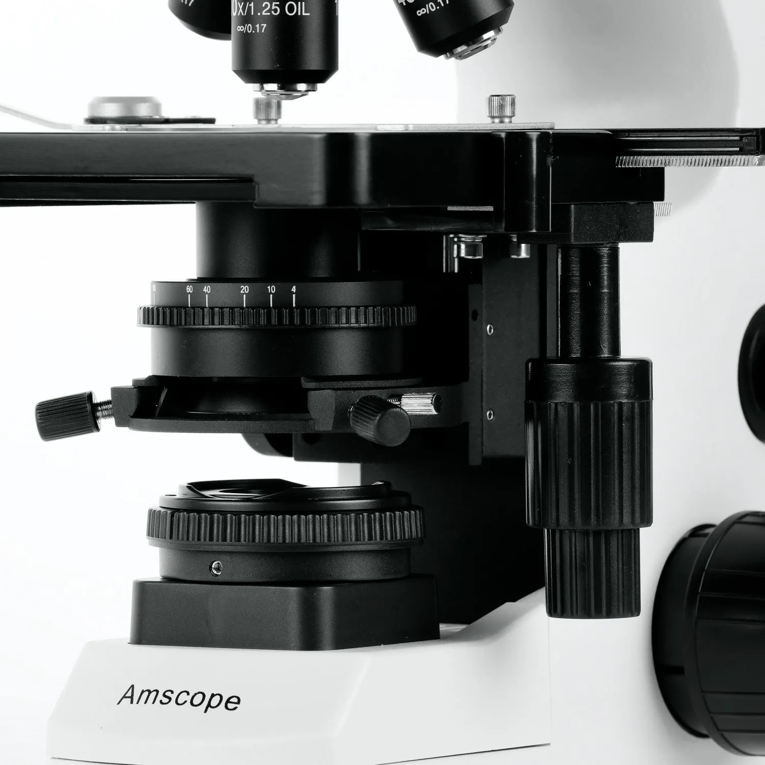 AmScope T670 Series Advanced Trinocular Compound Microscope with 9.7" Touchscreen Imaging System and Koehler LED