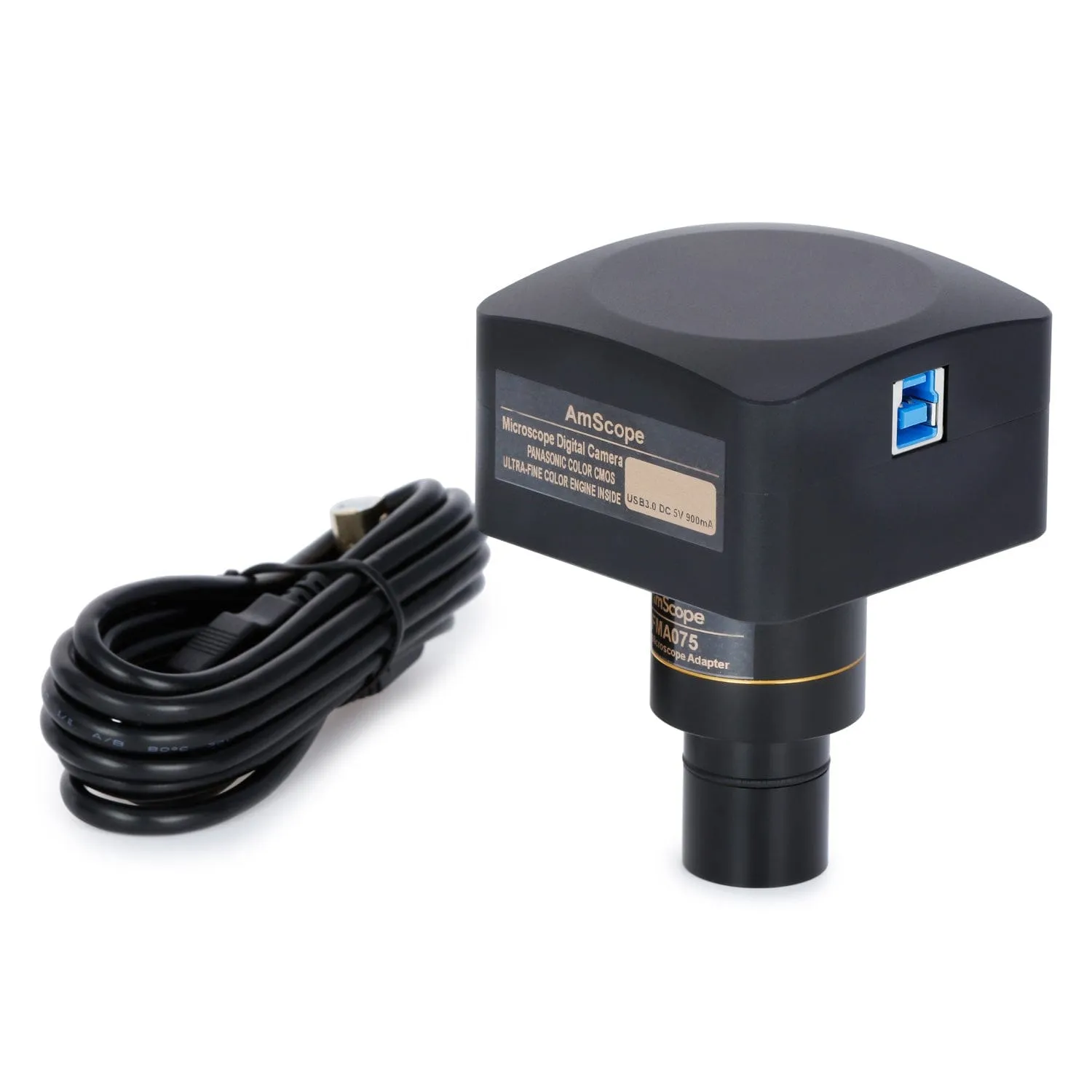 AmScope T670 Series Trinocular Compound Microscope with Koehler LED, Plan Achromatic Objectives and Optional Camera