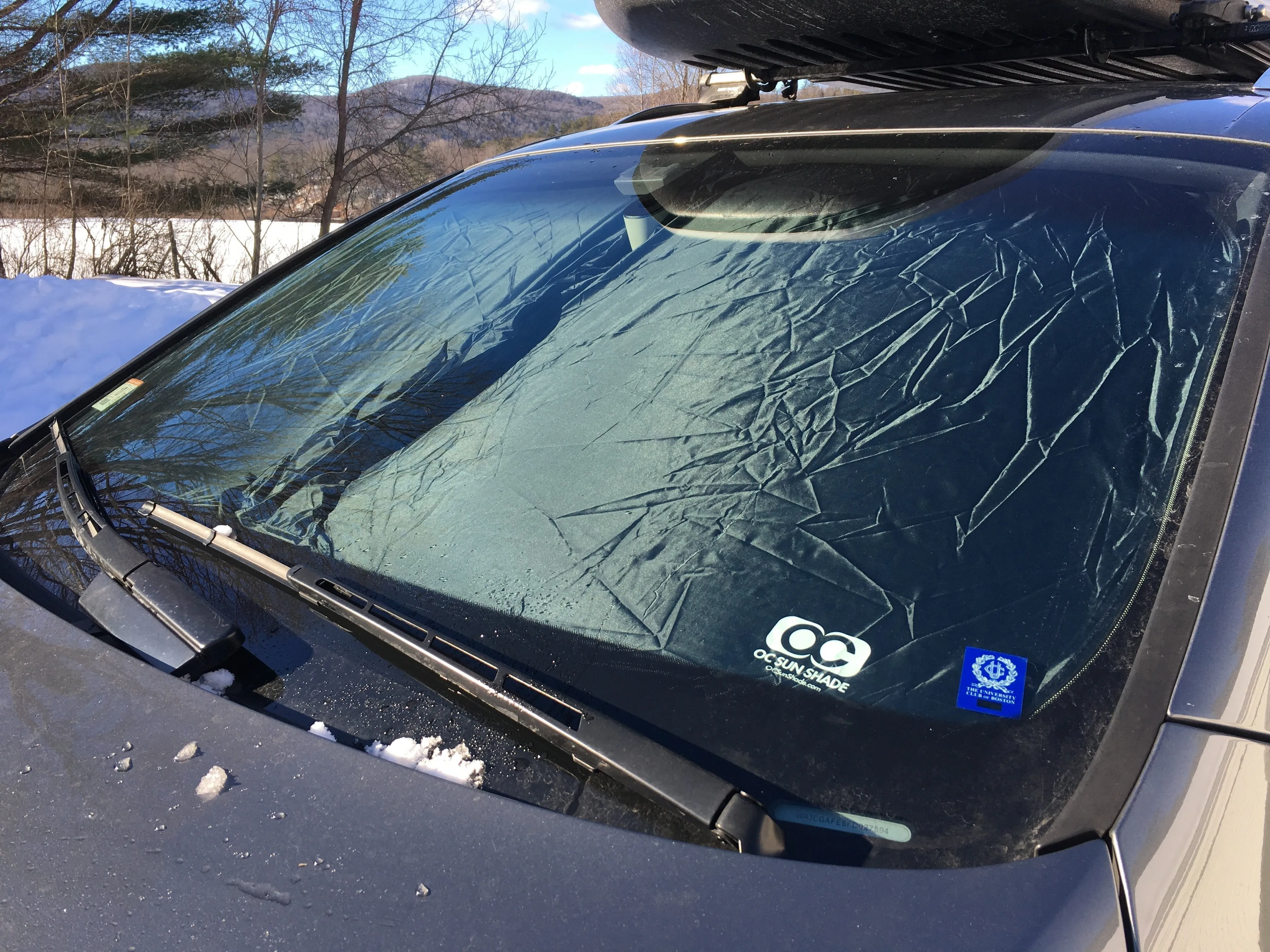 Audi A1 2019 - 2024 Heat and UV Sun Shade by OC Sun Shade