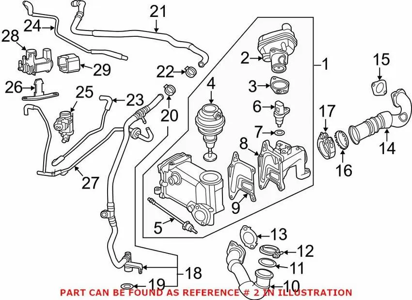 Audi EGR Valve
