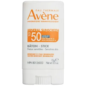 Avene Mineral Sunscreen SPF 50 Stick 0.5Oz