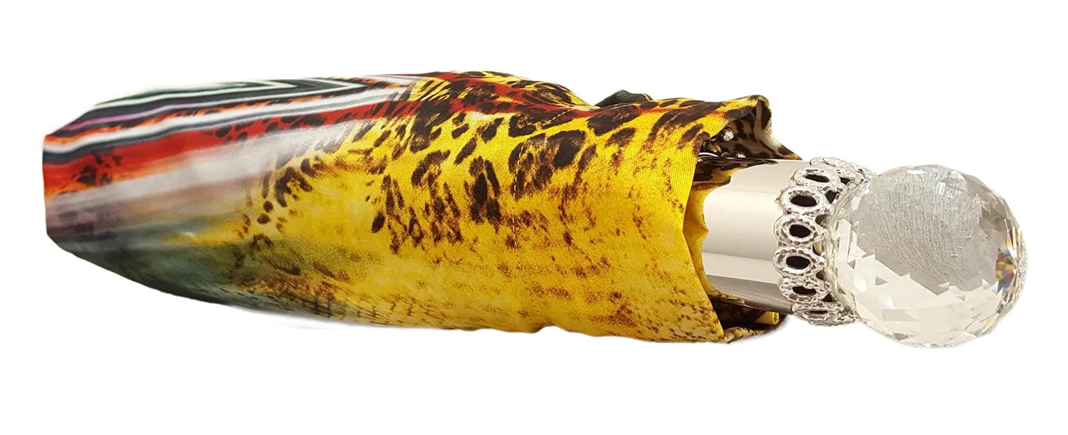 Awesome Women's Folding Umbrella, Amazing New Animalier Abstract Design