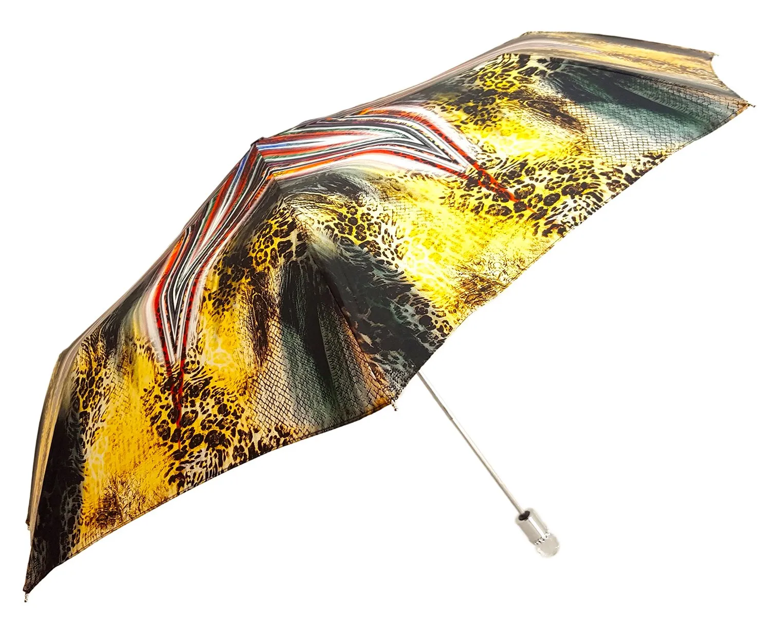 Awesome Women's Folding Umbrella, Amazing New Animalier Abstract Design