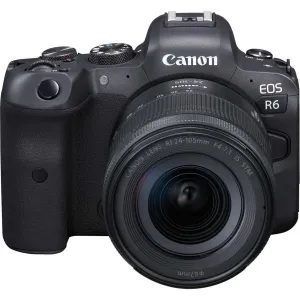 Canon EOS R6 Full-Frame Mirrorless Camera   RF24-105mm F4-7.1 is STM Lens Kit