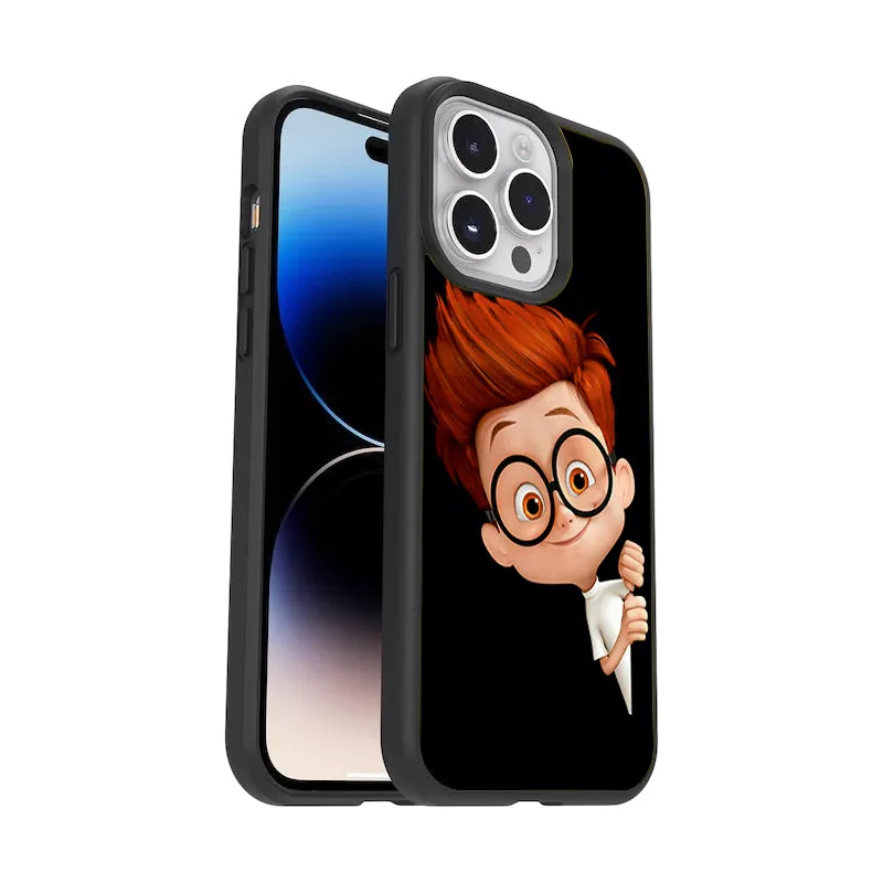 Cartoon Boy Glossy Metal Case Cover For OnePlus