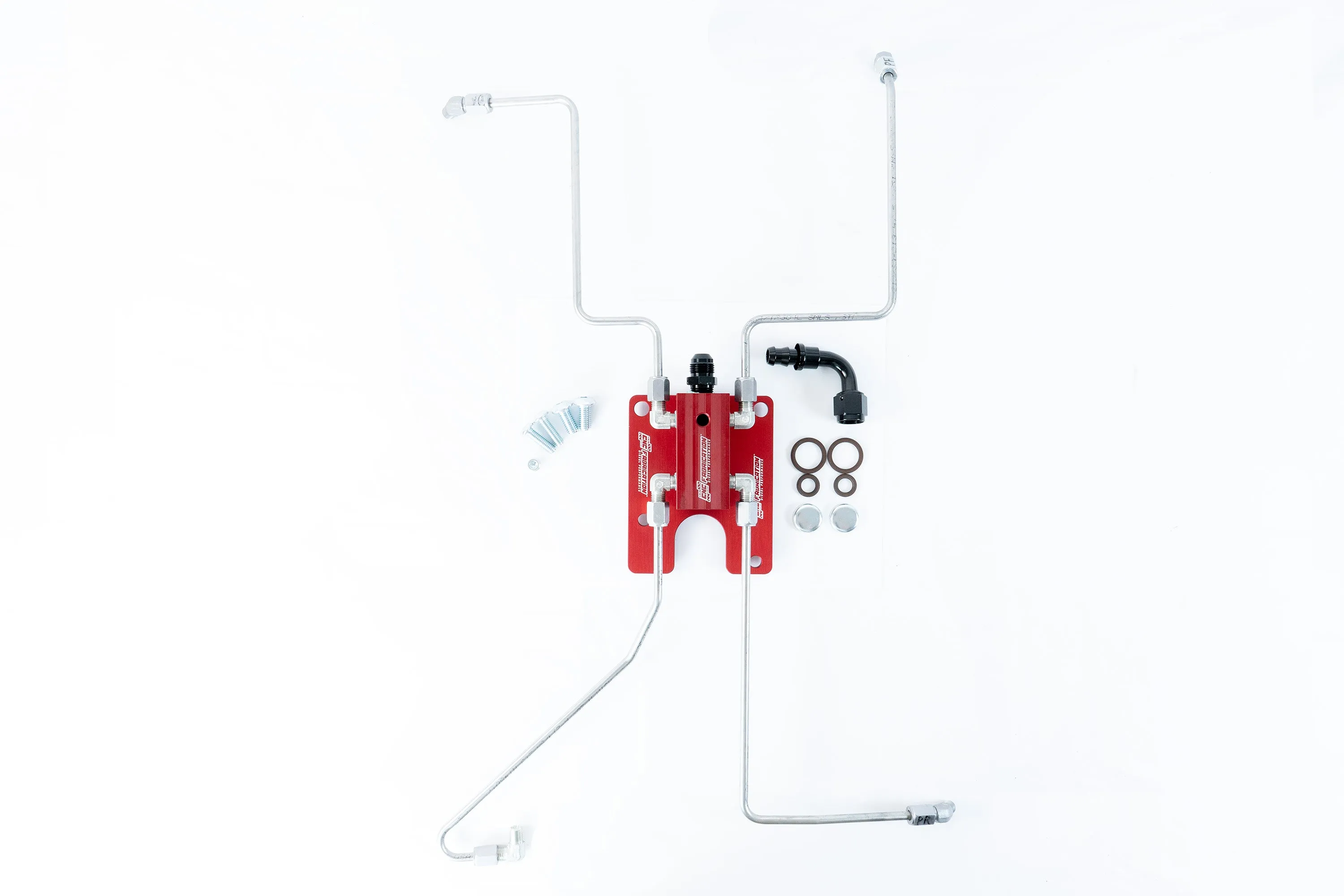 CNC Fabrication Valley Mount Fuel Line Kit (1994.5-2003)