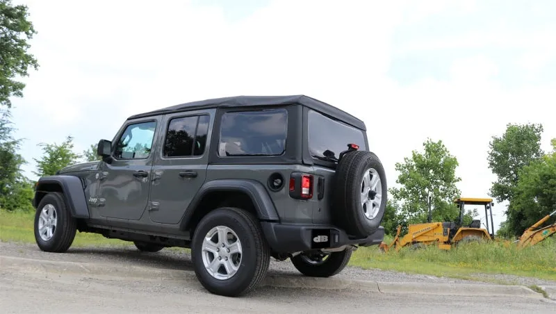 Corsa 18- Jeep JL 3.6L Axle Back Exhaust w/Turndown