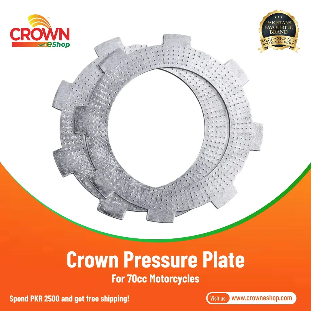 Crown Pressure Plate for 70cc Motorcycles