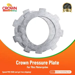 Crown Pressure Plate for 70cc Motorcycles