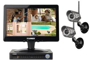 DVR Wireless camera system with monitor