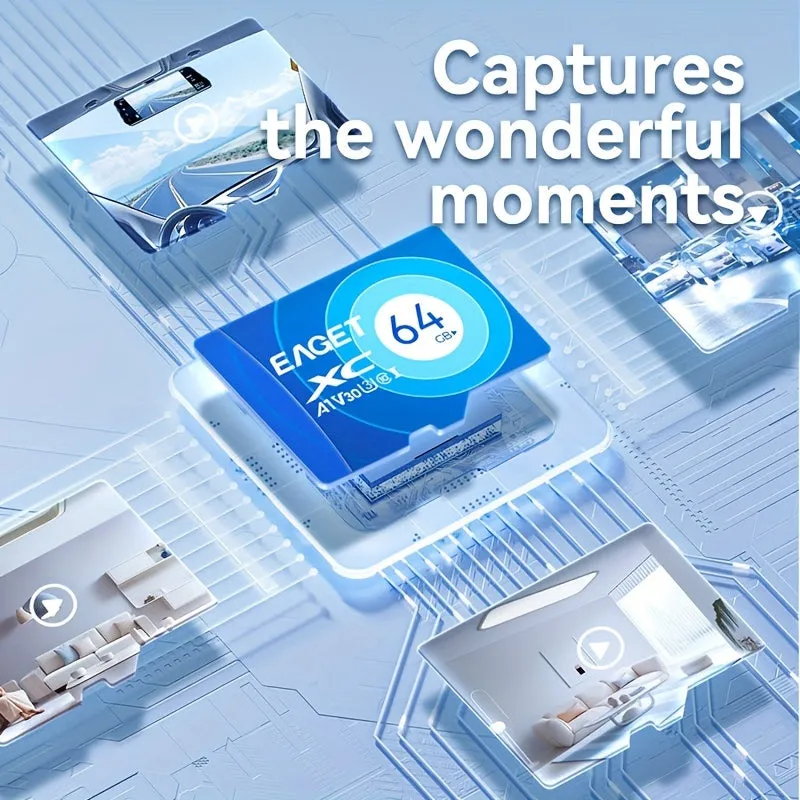 EAGET Micro SD Card High-Speed Storage for Every Occasion