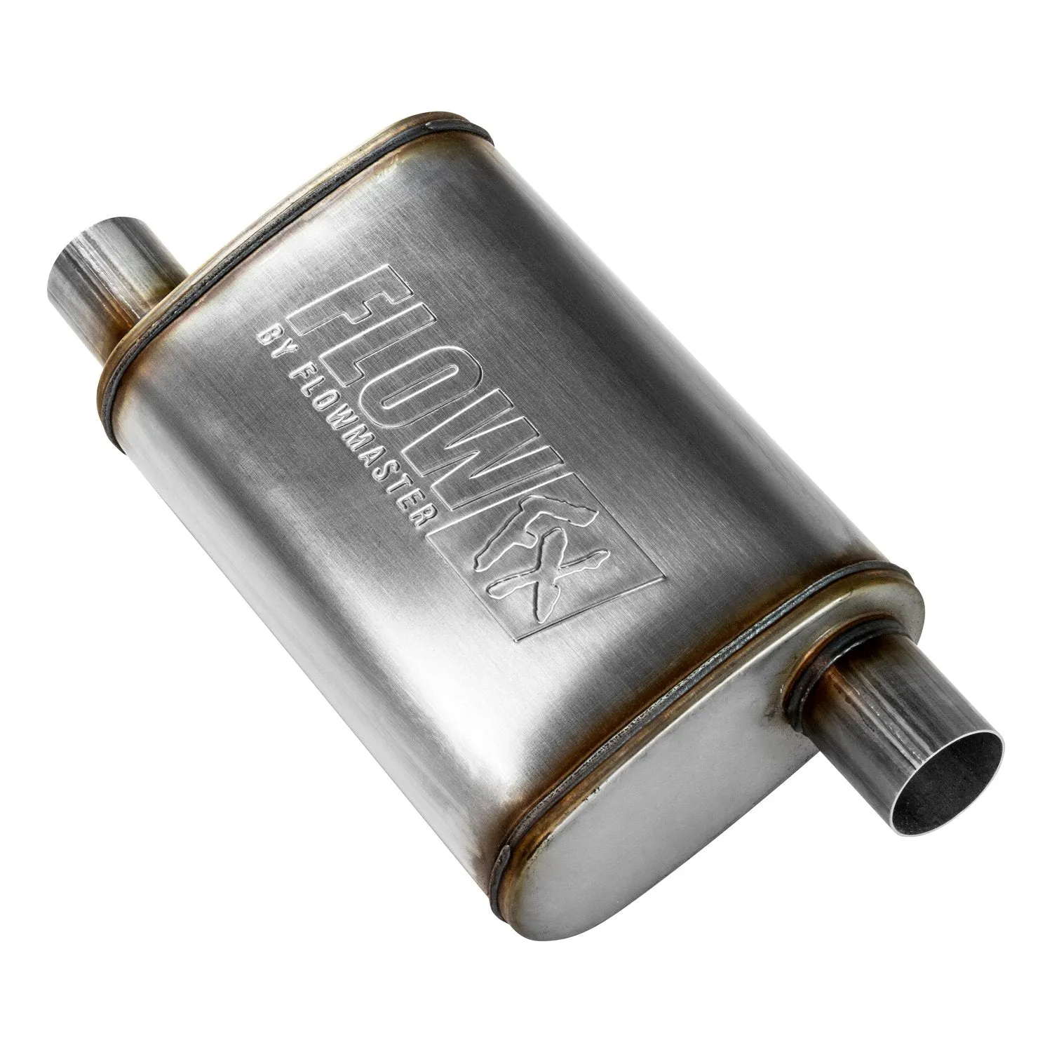 Flowmaster Muffler Flow FX (2.25" Offset In/ 2.25" Offset Out) Stainless Steel 71235