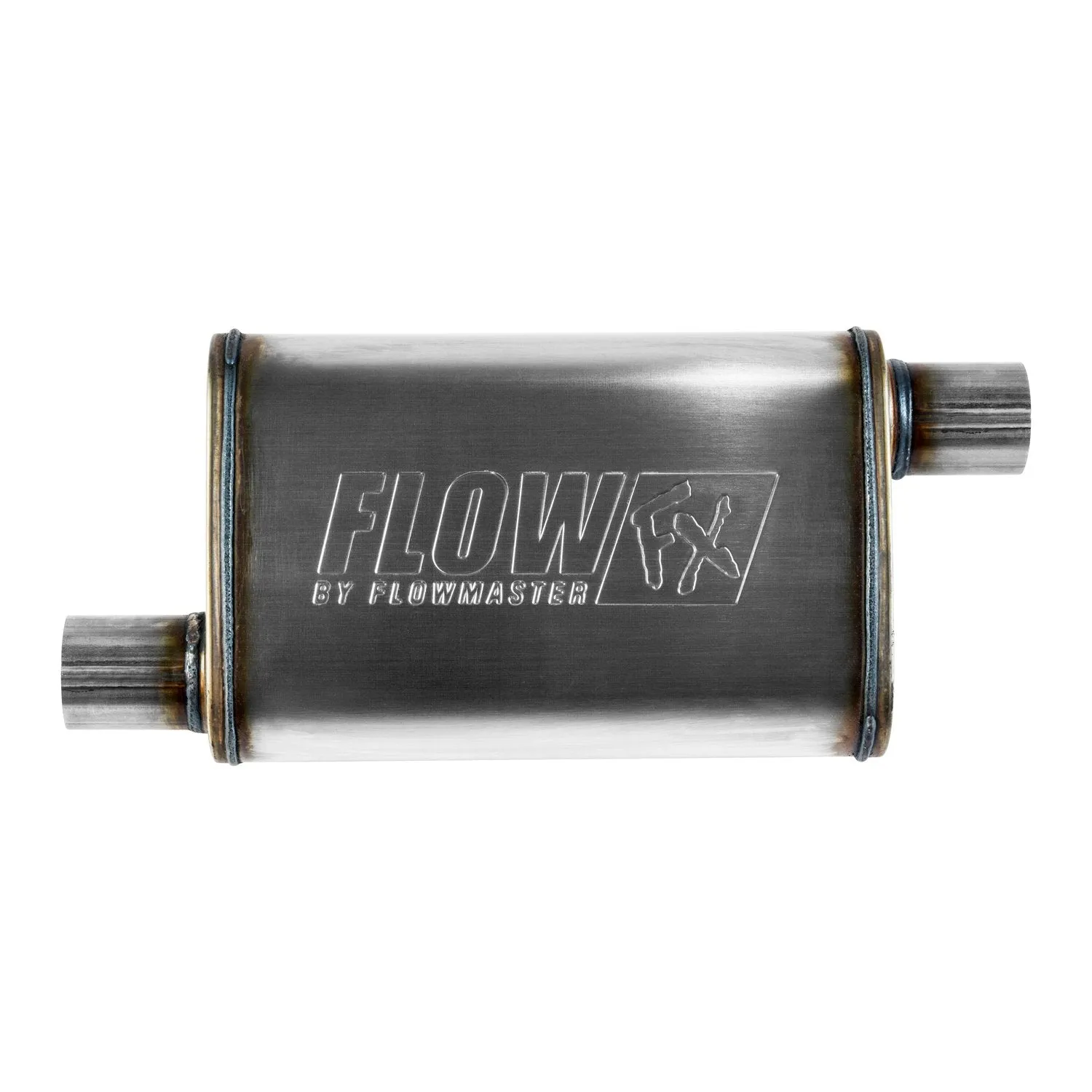 Flowmaster Muffler Flow FX (2.25" Offset In/ 2.25" Offset Out) Stainless Steel 71235