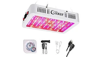 Giixer 1000W LED Grow Light, Dual Switch & Dual Chips Full Spectrum LED Grow Light