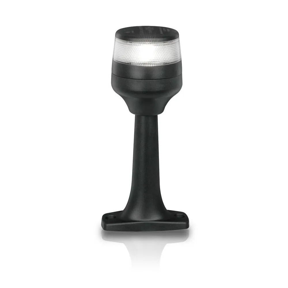 Hella Marine NaviLED 360 Compact All Round White 6" Pole Light - Black Housing