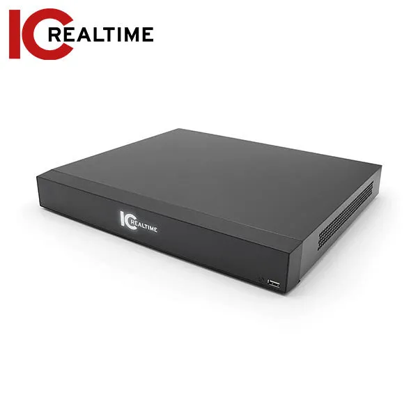 IC Realtime - HDVR-MX0402-1U5MP-AI2 / 4Ch Coax   2 IP / Shelf-Mount Pentabrid /10TB Max (Starting At 2TB HDD) / 5MP/6MP (Coax/ IP) Support / 32Mbps Bandwidth