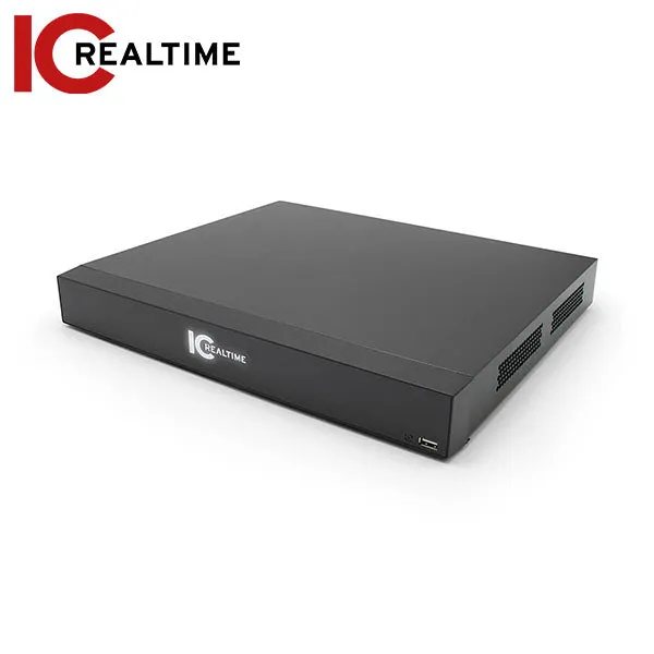 IC Realtime - HDVR-MX1616-1U4K-AI3 / 16Ch Coax   16 IP / Shelf-Mount Pentabrid / 20TB Max (Starting At 4TB HDD) / 8MP (Coax & IP) Support / 128MBPS Bandwidth