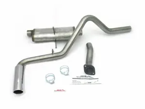 JBA Exhaust Ford Ranger 4.0L V6 Regular Cab Short Bed (98-11) Catback 2.5" Stainless Steel - 40-2540