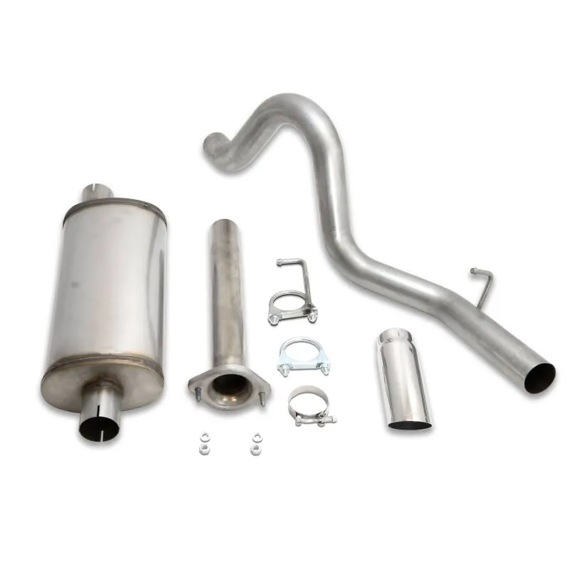 JBA Exhaust Jeep Wrangler Unlimited TJ 4.0L (04-06) Catback 3.0" Stainless Steel - 30-1541