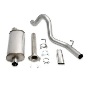 JBA Exhaust Jeep Wrangler Unlimited TJ 4.0L (04-06) Catback 3.0" Stainless Steel - 30-1541