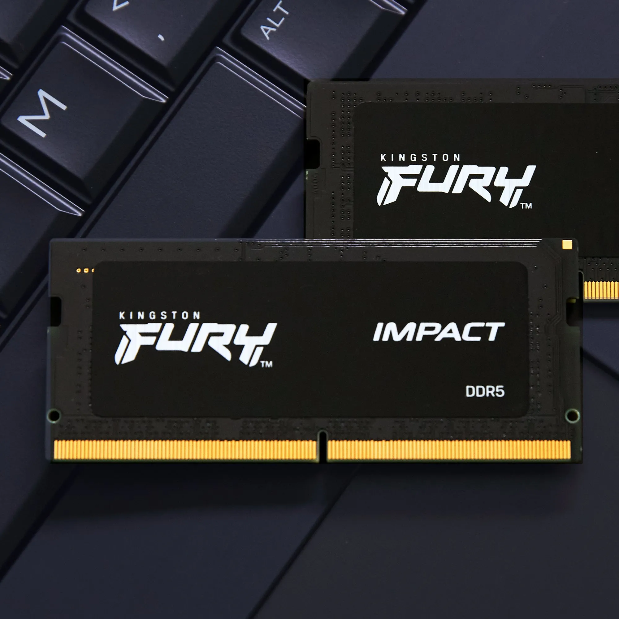 Kingston Ram Fury Impact - 32 Gb (2 X 16 Gb Kit) - Ddr5 6400 So-Dimm Cl38