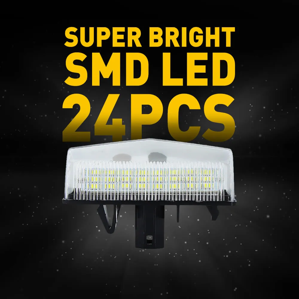 LED License Plate Lights Tag Light Lamp Assembly for Toyota, Lexus, Scion Models