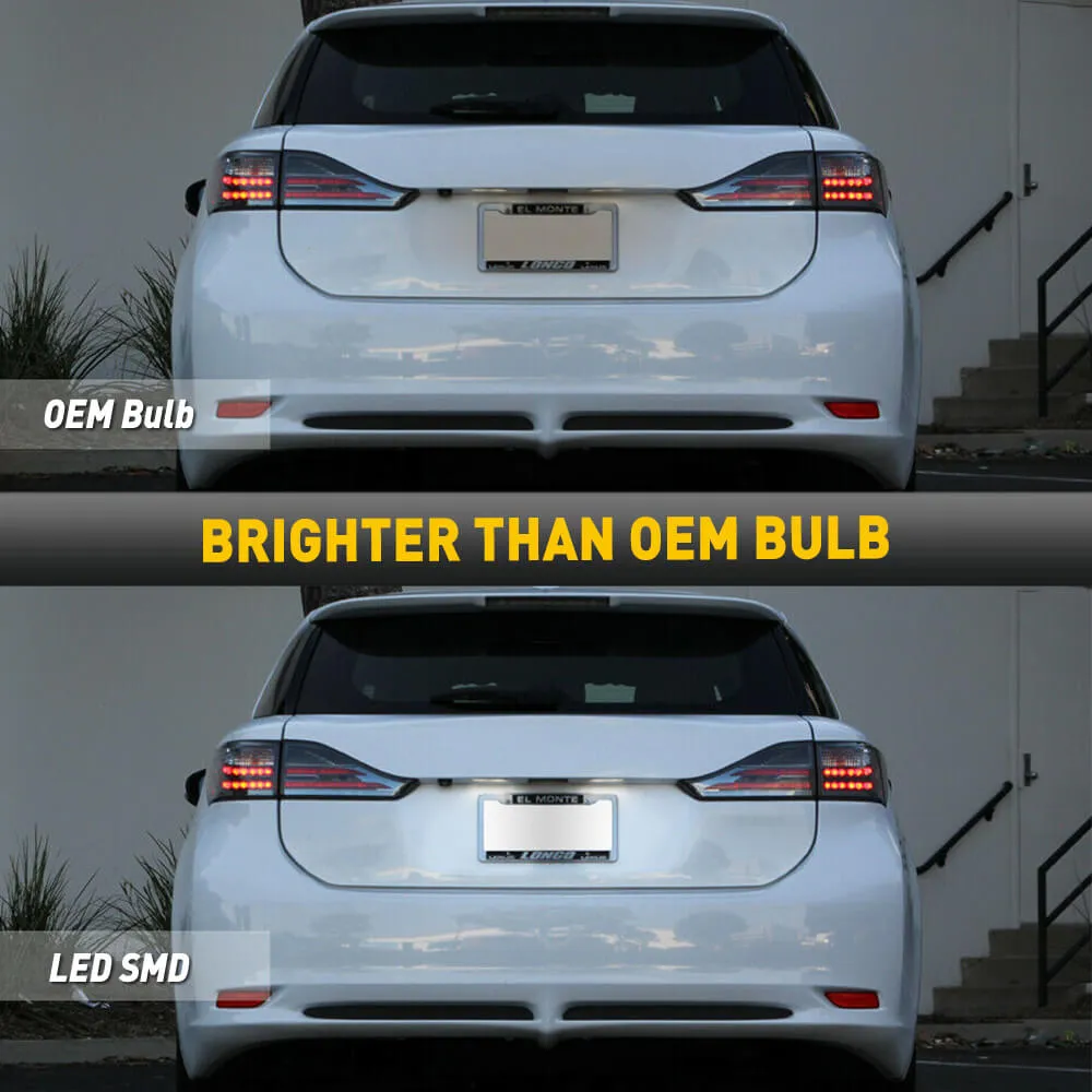 LED License Plate Lights Tag Light Lamp Assembly for Toyota, Lexus, Scion Models