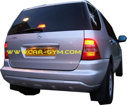 Mercedes-BENZ ML-Class W163 1998-2005 Red & Clear LED Taillight