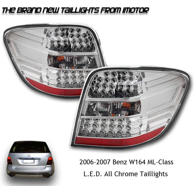 Mercedes-Benz ML-Class W164 2005  All Clear LED Taillight