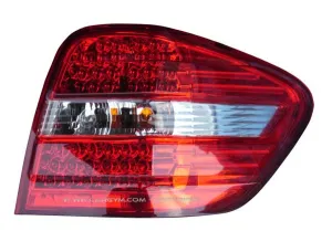 Mercedes-Benz ML-Class W164 2005  Red & Clear LED Taillight
