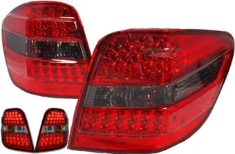 Mercedes-Benz ML-Class W164 2005  Red & Smoked LED Taillight