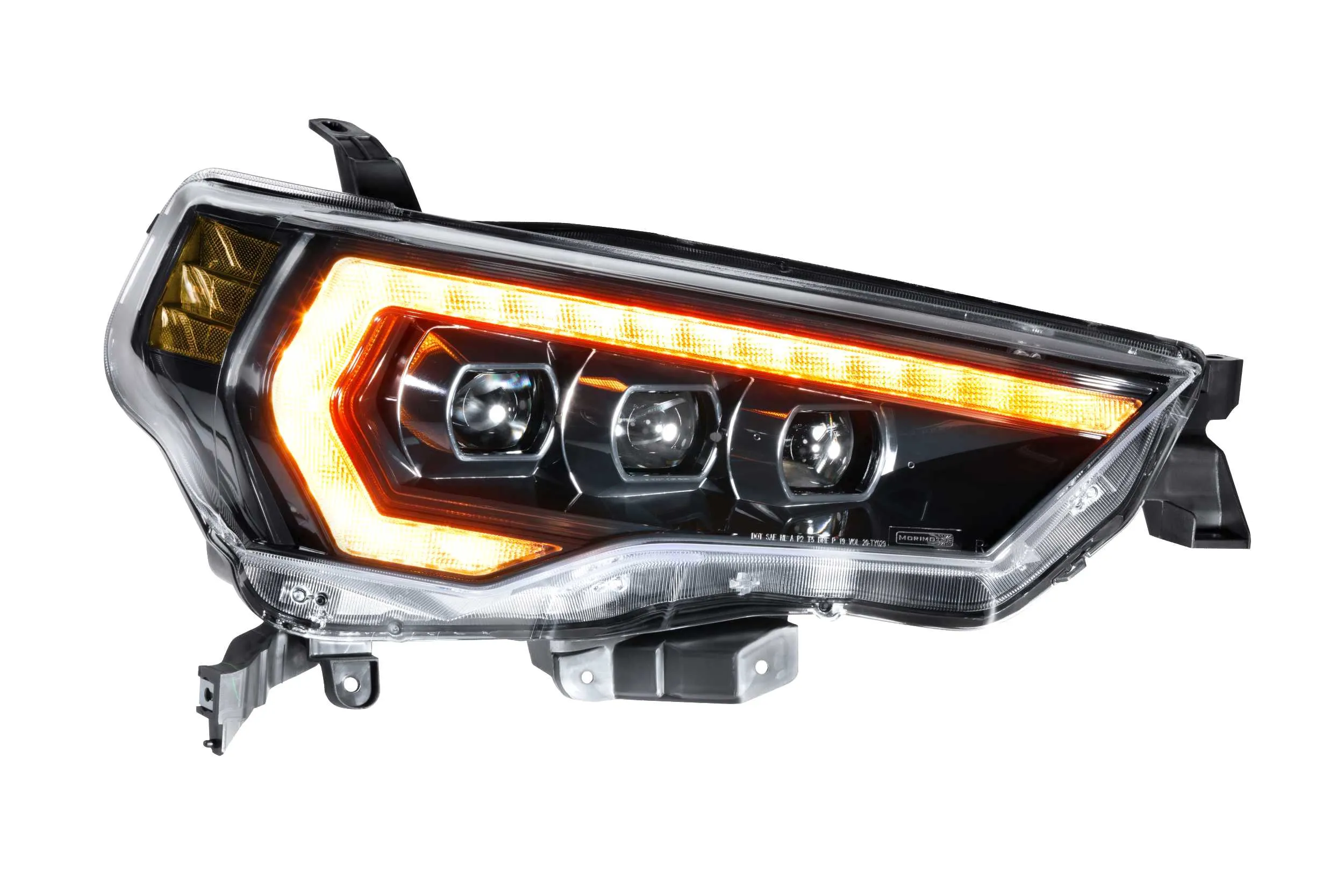 Morimoto Toyota 4Runner (14-24): XB LED Headlights (Amber DRL)