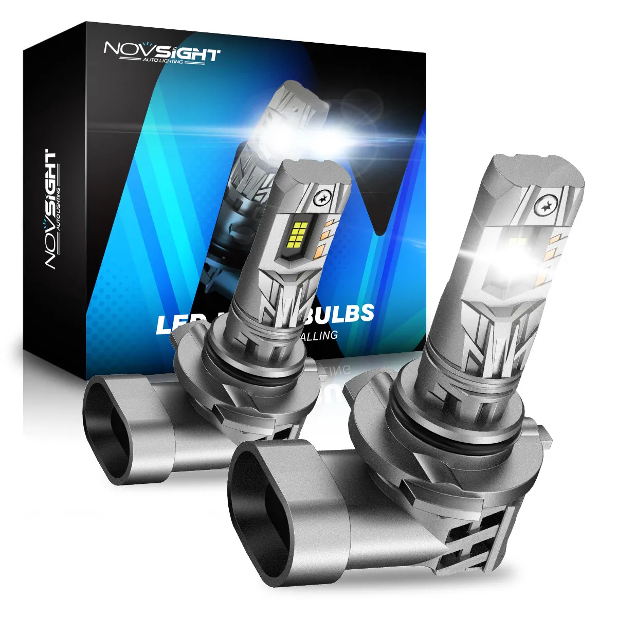 N63 Series Mini Wireless | H1 H3 H7 H11 9005 9006 LED Bulbs Original Mini Size Plug N Play 70W 16000LM 90W 20000LM 6500K White | 2 Bulbs