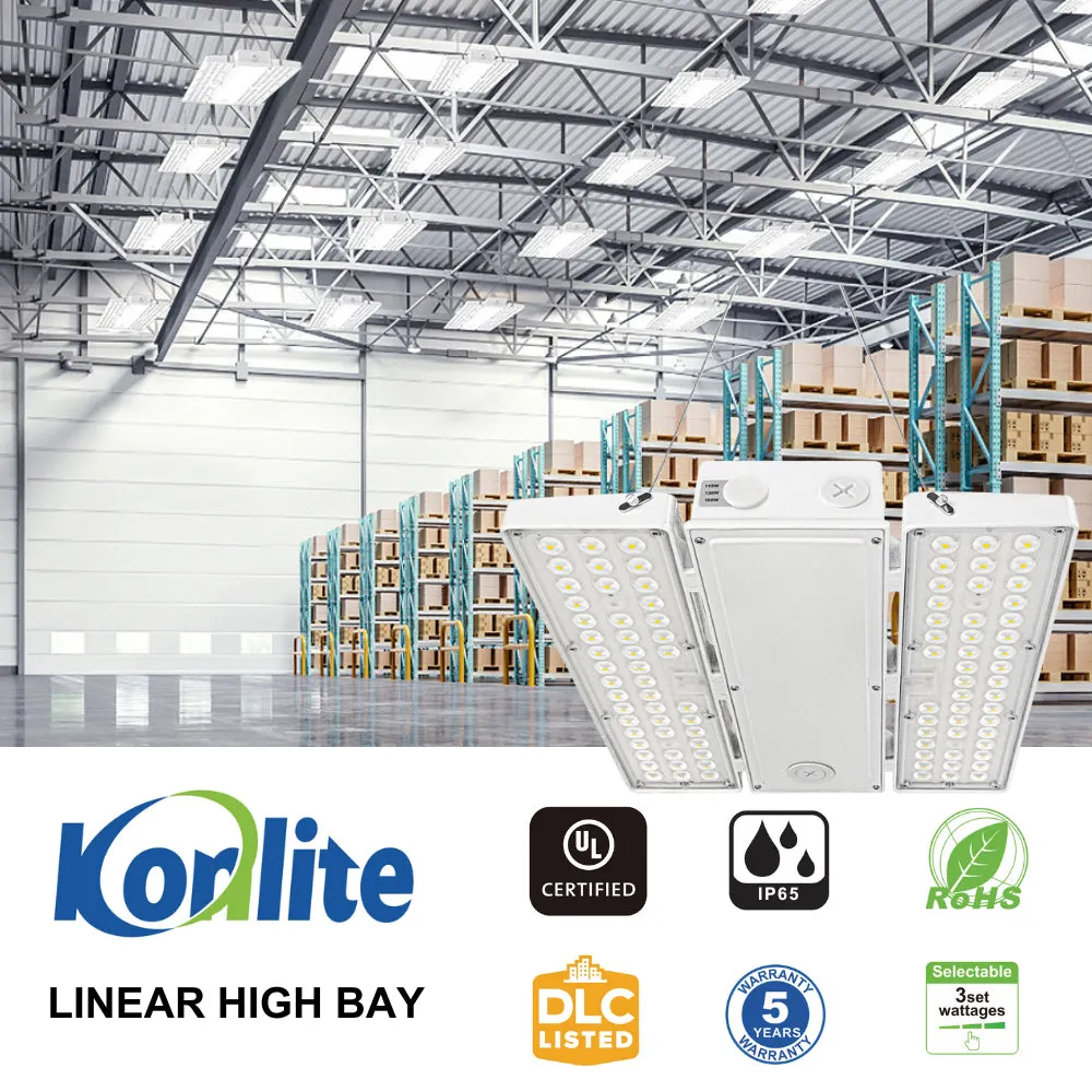PAVO I LED Bay Light - 130W/105W/90W - 20,020 lumens - 120-277V - 5000K - 320W Equal