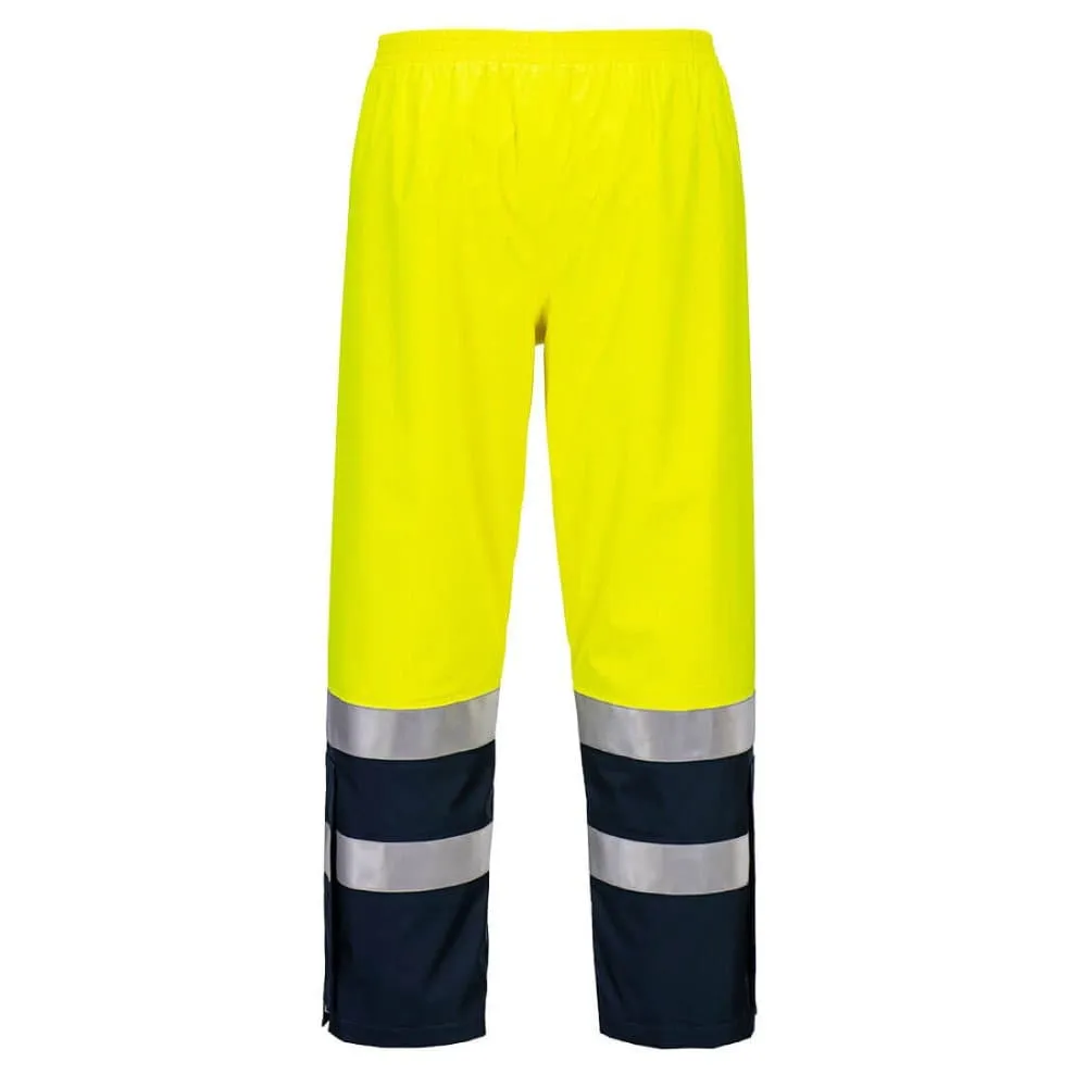 Portwest FR410 Bizflame Rain  Hi-Vis Light Arc Trousers
