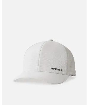 Rip Curl Vaporcool Phaser Flexfit Hat-Light Grey Marle