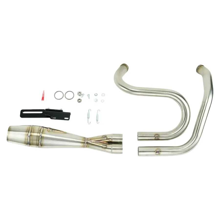 Sawicki - Cannon 2 into 1 Pipe '91-'17 Dyna Models -Stainless